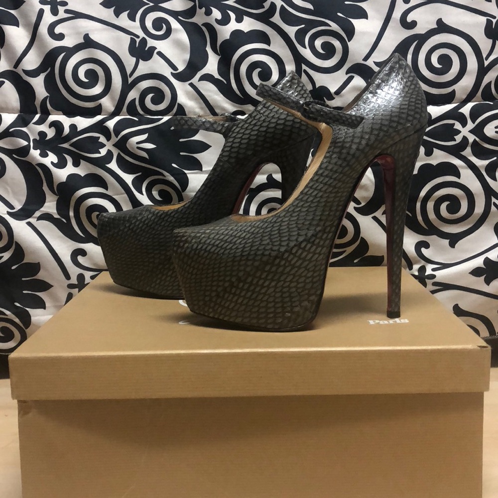 Louboutin platforms